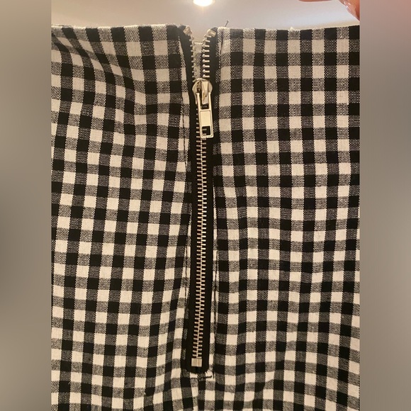 NWT‎ Forever 21 Gingham Ruffle Mini Skirt - Picture 3 of 4